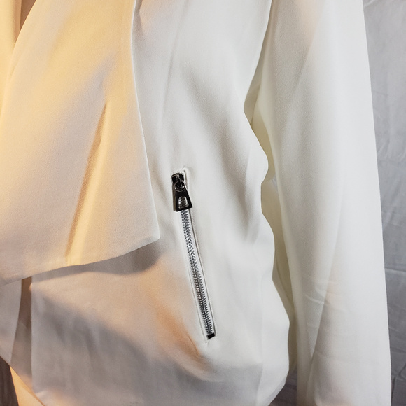 Relativity White Blazer XL - Picture 2 of 4